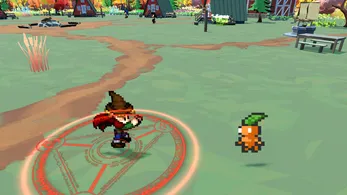 Casting a spell in battle