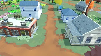 The main village hub